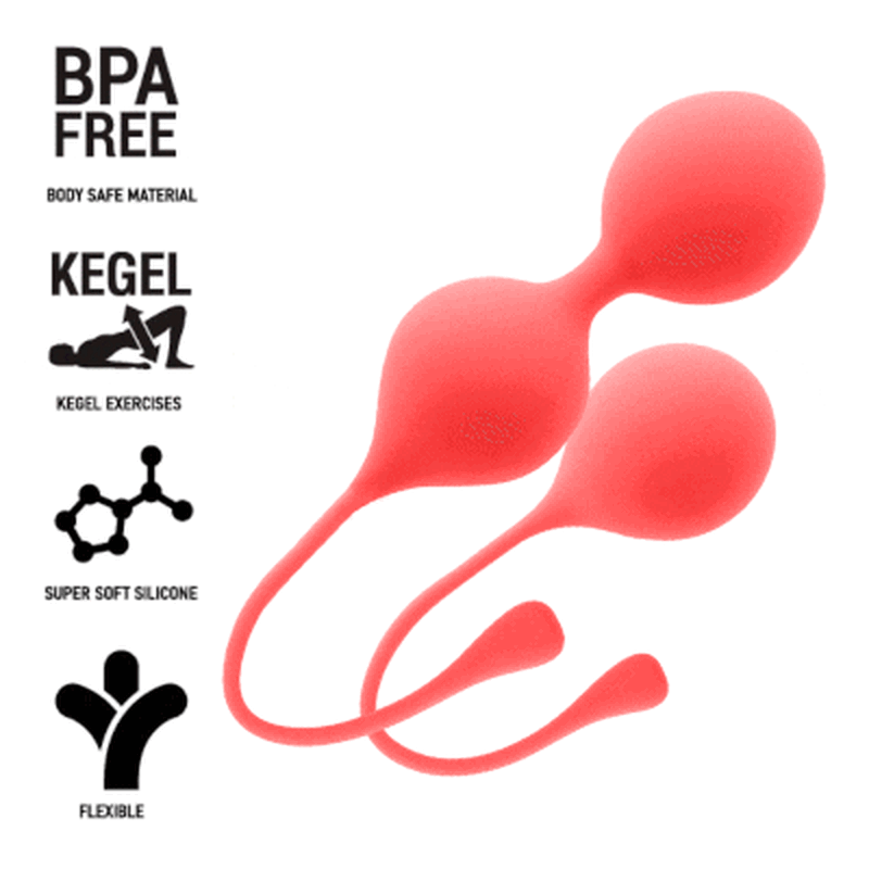 INTENSE - PAQUETE DE BOLAS DE KEGEL KENDALL ROJO