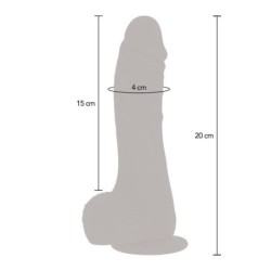 GET REAL - DILDO VIBRADOR GIRATORIO DE ARRIBA Y ABAJO