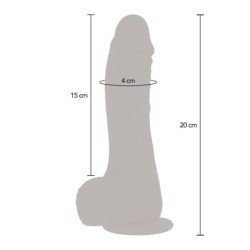 SÉ REAL - DILDO VIBRADOR GIRATORIO DE ARRIBA Y ABAJO