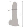 SÉ REAL - DILDO VIBRADOR GIRATORIO DE ARRIBA Y ABAJO