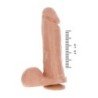 GET REAL - DILDO EXTREMO XL DE 25,5 CM DE PIEL