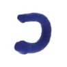 SÉ REAL - MINI DOBLE DONG REALISTA AZUL
