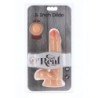 SÉ REAL - DILDO DE DOBLE DENSIDAD DE 17 CM CON BOLAS Y PIEL