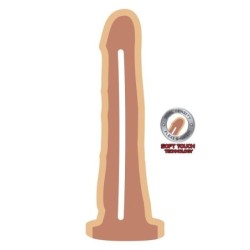 GET REAL - DONG DE DOBLE DENSIDAD DE 19 CM