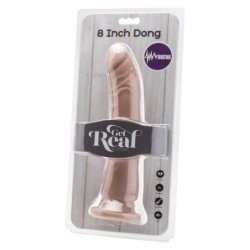 SÉ REAL - PIEL VIBRADORA DONG DE 20,5 CM
