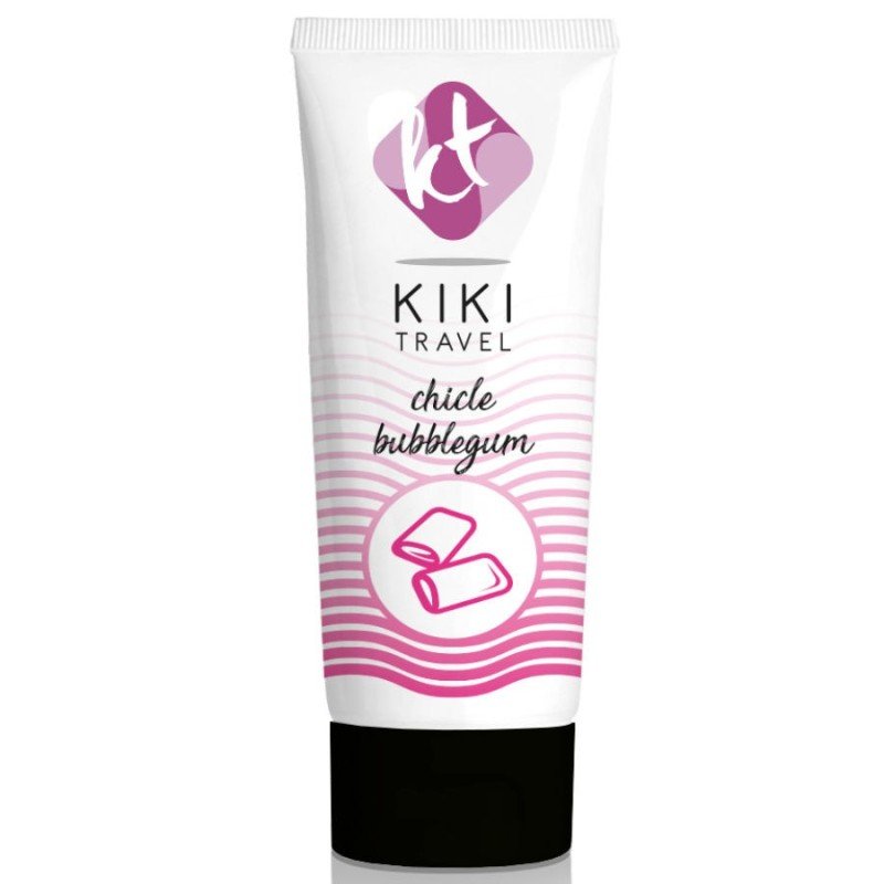 KIKÍ TRAVEL - LUBRICANTE CON SABOR A CHICLE 50 ML