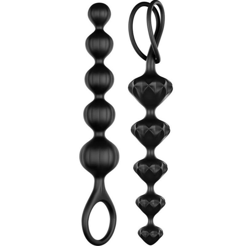 SATISFYER LOVE BEADS - NEGRO