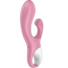 SATISFYER - BOMBA DE AIRE CONEJO 2 ROSA