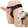 PRETTY LOVE - BRAGUITAS CON ARNÉS ARNÉS UNIVERSAL CON DILDO TOM 20 CM NATURAL