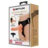 PRETTY LOVE - BRAGUITAS CON ARNÉS ARNÉS UNIVERSAL CON DILDO TOM 20 CM NATURAL