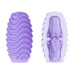 PRETTY LOVE - HUEVO MASTURBADOR LILA DE DOBLE CARA