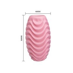 PRETTY LOVE - HUEVO MASTURBADOR ROSA DE DOBLE CARA