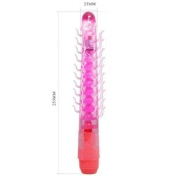 BAILE - FLEXI VIBE SENSUAL SPINE DILDO VIBRATORIO FLEXIBLE LILA 23,5 CM