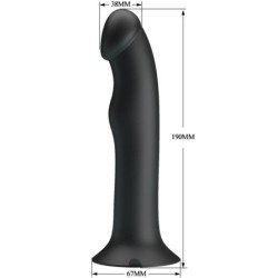 PRETTY LOVE - MURRAY VIBRADOR Y SUCCIONADOR DE CLITORIS NEGRO