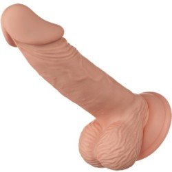 BEAUTIFUL ENCOUNTER ZEBULON DILDO REALISTICO FLEXIBLE 19,4 CM - NATURAL