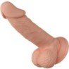 BEAUTIFUL ENCOUNTER ZEBULON DILDO REALISTICO FLEXIBLE 19,4 CM - NATURAL