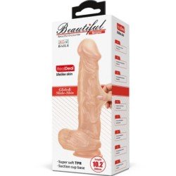 BAILE - HERMOSO ENCUENTRO BERGRISI DILDO FLEXIBLE REALISTA 26 CM NATURAL