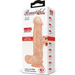BAILE - HERMOSO ENCUENTRO BERGRISI DILDO FLEXIBLE REALISTA 26 CM NATURAL