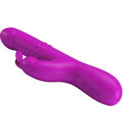 AMOR PRECIOSO - VIBRADOR REESE CON ROTACIÓN MORADA