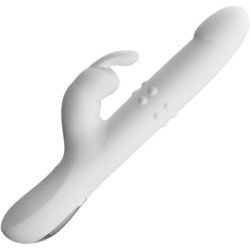 AMOR PRECIOSO - VIBRADOR REESE CON ROTACIÓN PLATEADA