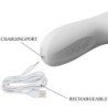 AMOR PRECIOSO - VIBRADOR REESE CON ROTACIÓN PLATEADA