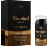 INTT - Potente estimulante íntimo líquido en gel vibrador con sabor a café, 15 ml.