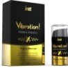 INTT - Potente ESTIMULANTE ÍNTIMO LÍQUIDO VIBRATORIO GEL VODKA 15ML