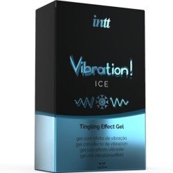 INTT - GEL VIBRATORIO ESTIMULANTE ÍNTIMO POTENTE CON EFECTO 15ML