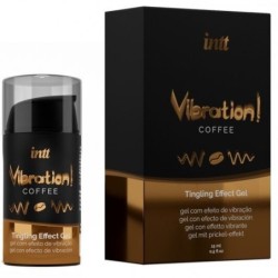 INTT MASSAGE & ORAL SEX - GEL DE MASAJE CON EFECTO CALIENTE Y SABOR A CAFÉ
