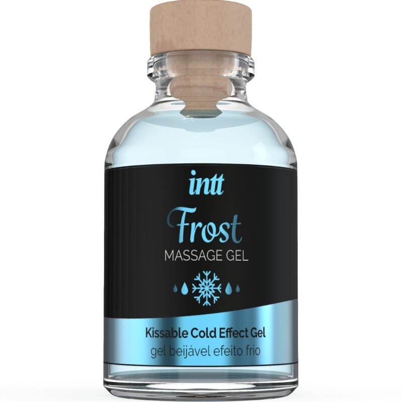 INTT - GEL DE MASAJE SABOR A MENTA EFECTO FRIO INTENSO