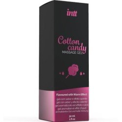 MASAJE INTT Y SEXO ORAL - GEL DE MASAJE CON SABOR A ALGODÓN DE AZÚCAR Y EFECTO CALIENTE