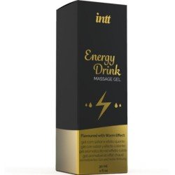MASAJE INTT Y SEXO ORAL - GEL DE MASAJE CON BEBIDA ENERGÉTICA SABORIZADA Y EFECTO CALIENTE