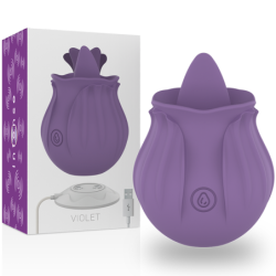 INTENSO - VIOLETA CL TORIS STIMULATOR 10 VIBRACIONES LILA