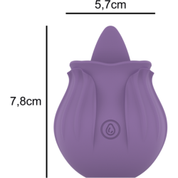 INTENSO - VIOLETA CL TORIS STIMULATOR 10 VIBRACIONES LILA