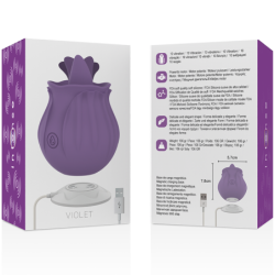 INTENSO - VIOLETA CL TORIS STIMULATOR 10 VIBRACIONES LILA
