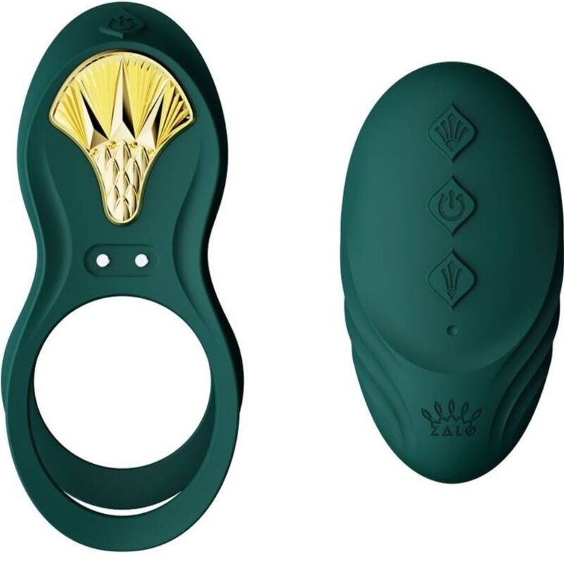 ZALO - ANILLO VIBRATORIO PARA PAREJAS BAYEK VERDE