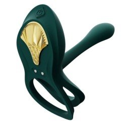 ZALO - ANILLO VIBRATORIO PARA PAREJAS BAYEK VERDE
