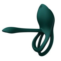 ZALO - ANILLO VIBRATORIO PARA PAREJAS BAYEK VERDE