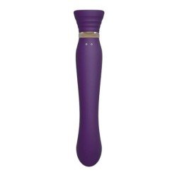 ZALO - QUEEN SET PULSE WAVE CLIT STIM MORADO