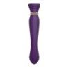 ZALO - QUEEN SET PULSE WAVE CLIT STIM MORADO