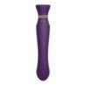 ZALO - QUEEN SET PULSE WAVE CLIT STIM MORADO