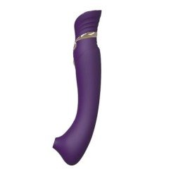 ZALO - QUEEN SET PULSE WAVE CLIT STIM MORADO