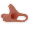 INTENSO - ARNÉS HUECO CON DILDO DE SILICONA 16 X 3,5 CM