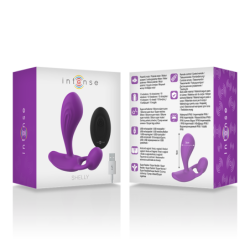 INTENSE - CONJUNTO REMOTO ANAL SHELLY PLUG MORADO