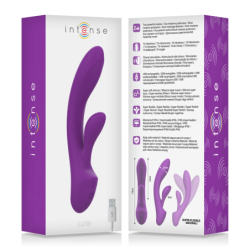 INTENSE - LUIGI VIBRADOR RABBIT SILICONA MORADO