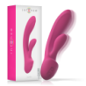 INTENSO - VIBRADOR LUIGI RABBIT DE SILICONA LÍQUIDA ROSA