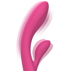 INTENSO - VIBRADOR LUIGI RABBIT DE SILICONA LÍQUIDA ROSA