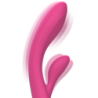 INTENSO - VIBRADOR LUIGI RABBIT DE SILICONA LÍQUIDA ROSA