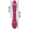 INTENSO - VIBRADOR LUIGI RABBIT DE SILICONA LÍQUIDA ROSA