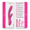 INTENSO - VIBRADOR LUIGI RABBIT DE SILICONA LÍQUIDA ROSA